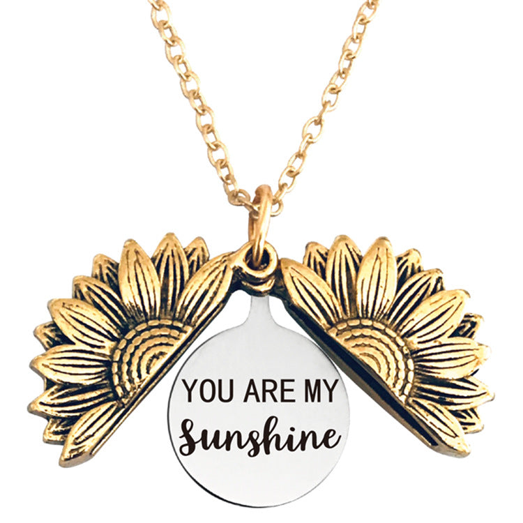 YOU ARE MY SUNSHINE NECKLACE